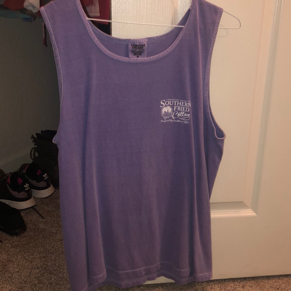Southern fried cotton tank